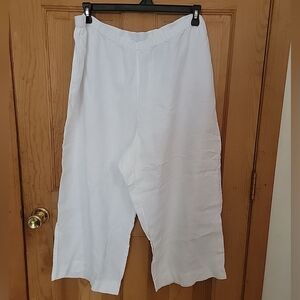 White Linen Pants